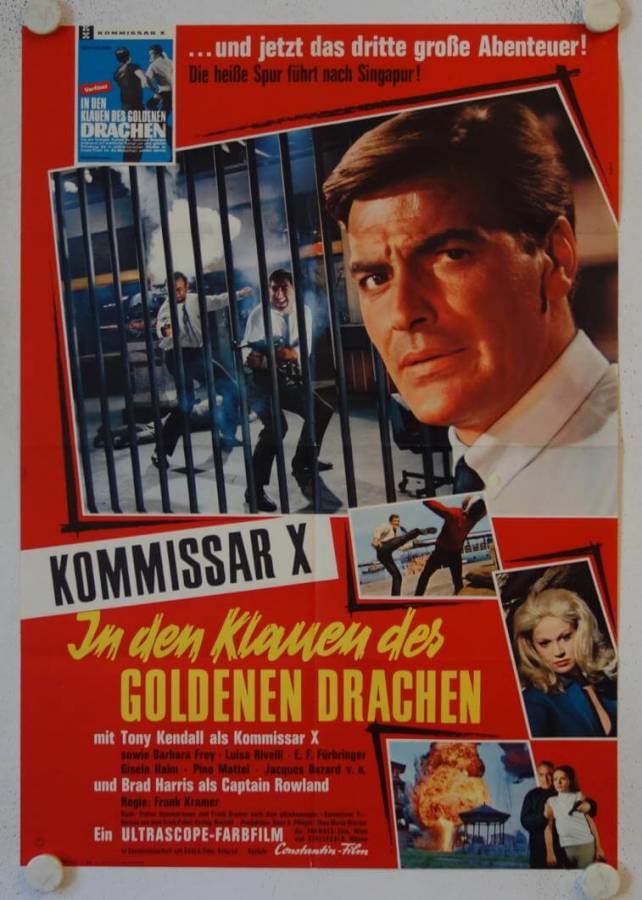 Agent Joe Walker: Operation Far East original release german movie poster